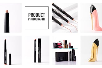 do professional product photography on white background