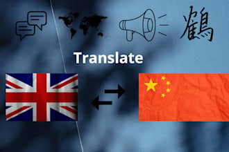 do high quality english to chinese or indonesia translation