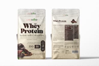 do pouch design, coffee packaging, pouch label with mockup