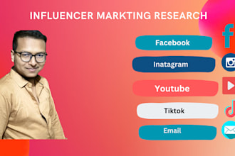 be your social media influencer researcher