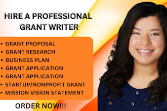 craft startup business plan, grant research, grant application, proposal writing