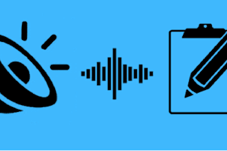 transcribe and provide quality transcripts for any english audio or video