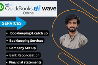 do setup, clean up and bookkeeping in quickbooks online