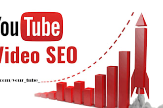 do youtube SEO yt shoutout organic subscriber with social media promotion