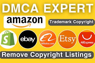 report copyright infringing content of etsy,ebay,shopify,amazon,etsy under dmca