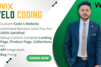 help you in wix coding, wix database, wix velo, wix website
