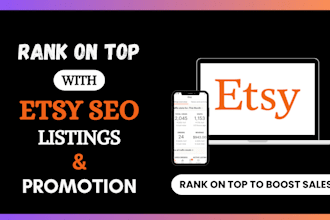 boost etsy sales etsy shop promotion to rank etsy seo listings etsy traffic