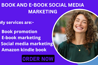 do ebook promotion and book marketing using amazon kdp ads and social media