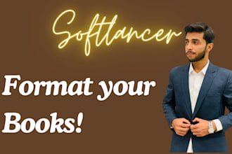 do ebook design KDP formatting and book interior design