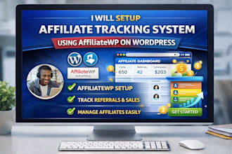 setup affiliate tracking system using affiliatewp on wordpress