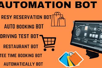code resy reservation bot, gym booking bot, tee time booking bot, restaurant bot