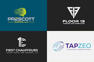 do professional business real estate medical logo design
