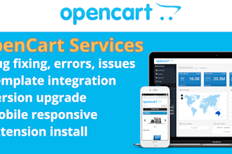 expertly fix opencart, bugs, and customization issues