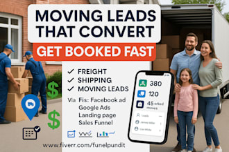 generate logistic relocation dispatch truck freight movers shipping moving leads