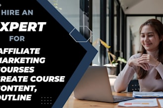 create online course content curriculum on clickbanks affiliate marketing course