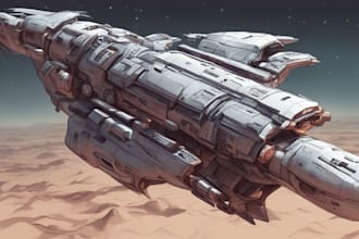 draw you sci fi and spaceship design