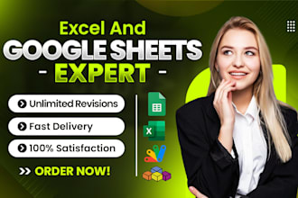 create custom excel spreadsheet and google sheets automation
