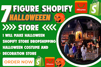 make halloween shopify store dropshipping halloween costume and decoration store
