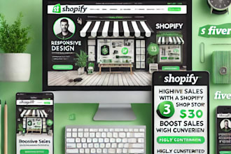 do shopify website design and redesign