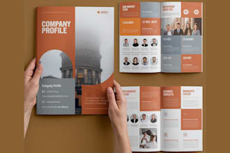 do the professional company profile, brochure, annual report