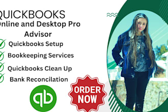 setup, catch up and do your bookkeeping in quickbooks online