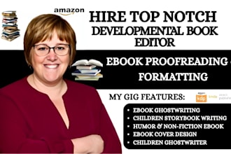 do book editing and formatting, ebook writing, childrens book, christian ebook