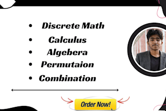 teach you discrete structure, calculus and general math and sat math