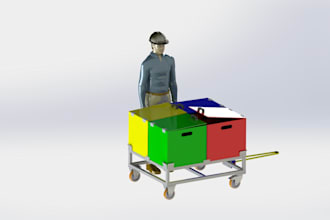 worked in solidworks 3d modeling and 2d drawing based in yr needs