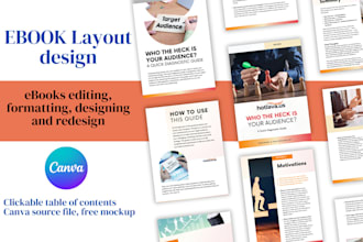 design canva ebook, ebook formatting, redesign in canva, lead magnet PDF