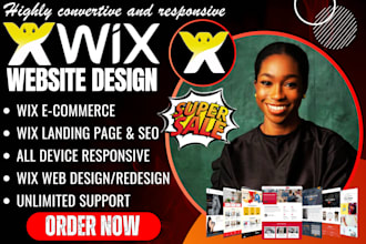 wix website redesign wix website design, wix ecommerce, wix website development