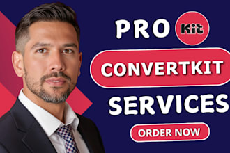 setup convertkit kit landing page kit automation template kit newletter campaign