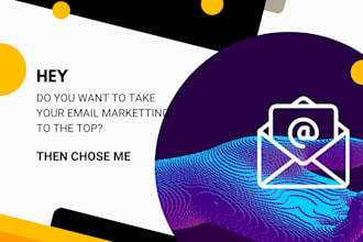 design newsletter or setup an automation for your company