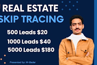 real estate skip tracing and llc skip tracing in bulk