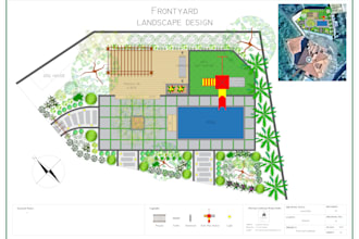 plan, draw and render 2d 3d landscape designs