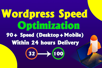 wordpress speed optimization mobile and desktop page speed
