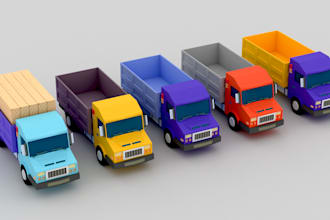 model any 3d game assets art