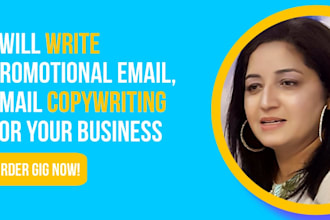 copywrite sales emails and email sequences that sell