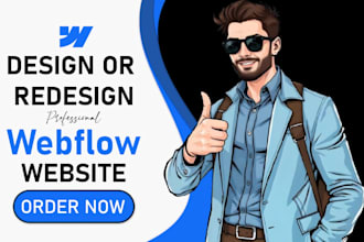 do webflow website design, redesign, figma to webflow, webflow expert