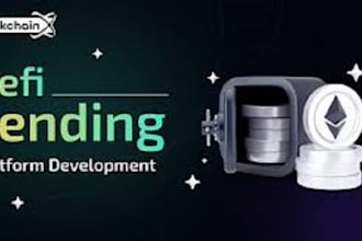 create defi lending platform borrow smart contract loan dapp