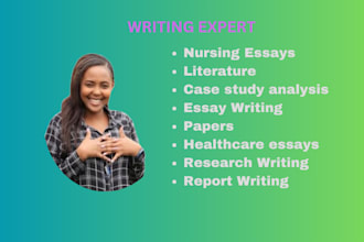 case study analysis, literature, review, research and summary writing