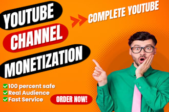 do organic promotion for youtube channel monetization
