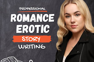be romance fiction ghostwriter, romance story, erotic story, short story, erotic