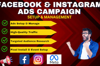 run facebook ads campaigns instagram ads expert meta advertising