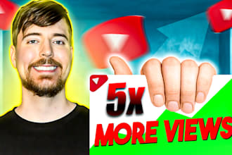 design you a viral eye catchy youtube thumbnail