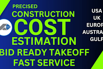 do accurate cost estimation, material takeoff and pricing, construction estimate