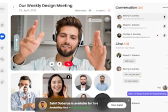 develop video conferencing app, meeting app like google meet, livestreaming app