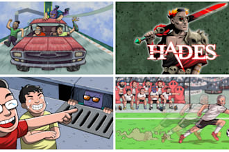 design illustration for youtube thumbnail