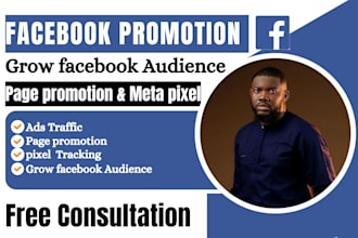 grow facebook audience, page promotion meta pixel ads traffic pixel tracking