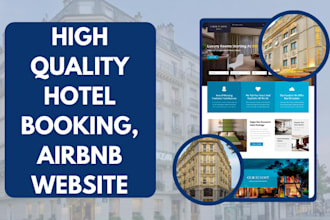 design hotel booking website, airbnb, booking, rental, travel, vacation website