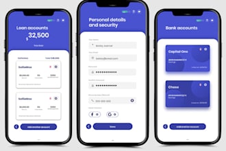 build fintech app, payment app, loan, wallet app, crypto app, uiux, p2p app